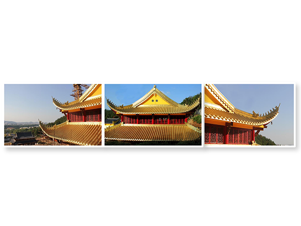 Copper Roofing for Yuquan Temple 